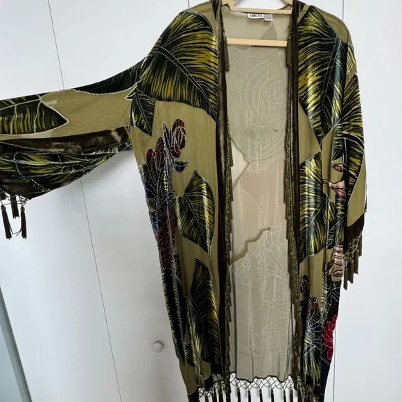 Chico's Embellished Kimono - Picture 4 of 7